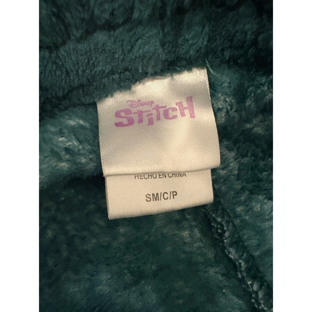 Disney Stitch Plush Lounge Pants W Drawstring & Embroidery Women's Size Small - Picture 5 of 6